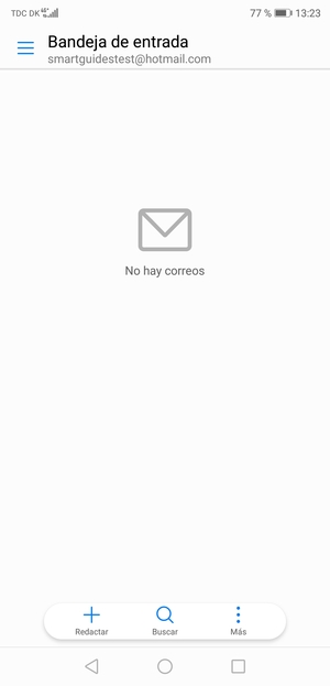 Su Hotmail está listo para usar