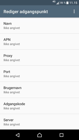Indtast MMS-oplysninger