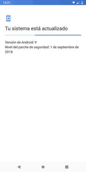 Espere a que la búsqueda termine