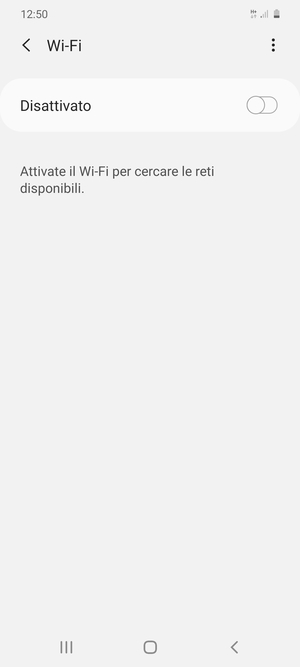 Attiva Wi-Fi