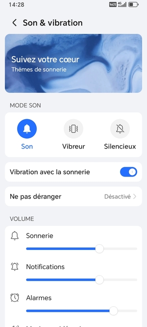 Sélectionnez votre option préférée