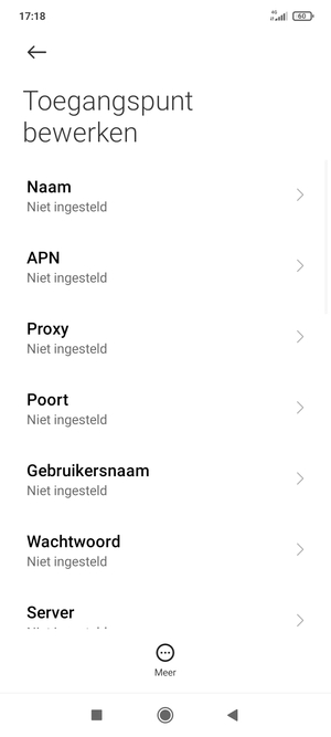 Voer mms-gegevens in