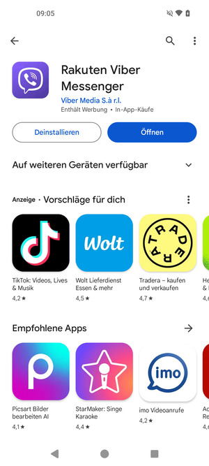 Wählen Sie Öffnen