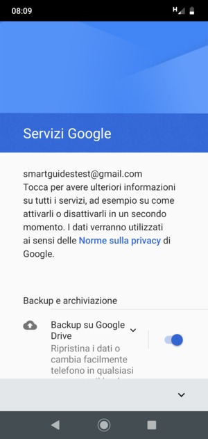 Seleziona ALTRO