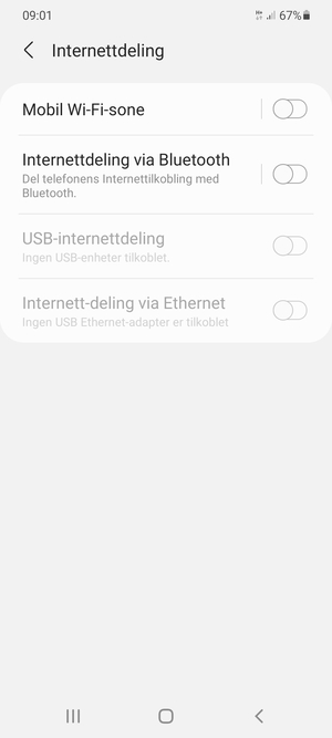 Velg Mobil Wi-Fi-sone