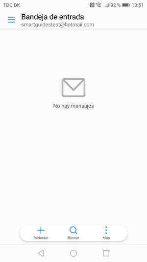 Su cuenta está lista para usar