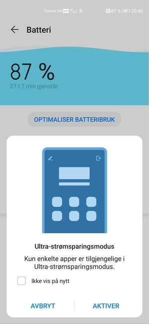 Velg AKTIVER