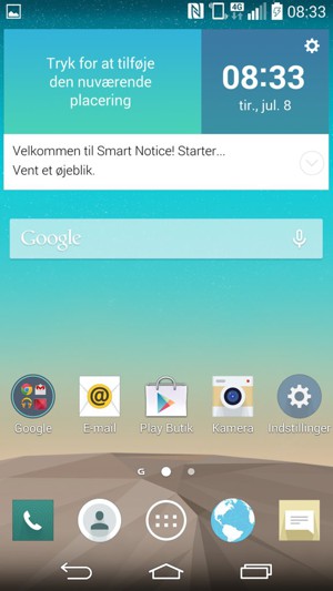 Vælg Apps