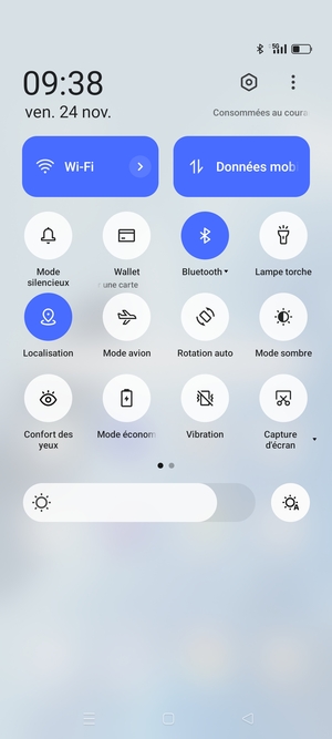 Désactiver le Wi-Fi et le Bluetooth