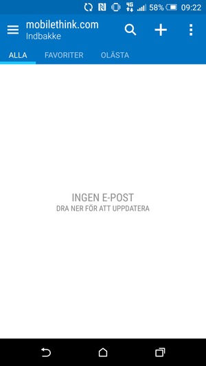 Ditt konto är redo att användas