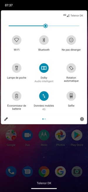Activer Économiseur de batterie