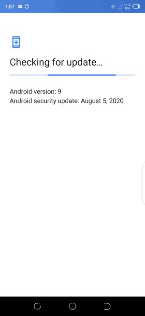 Wait for the search to finish