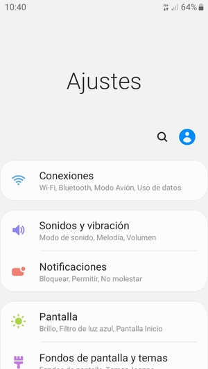 Seleccione Conexiones