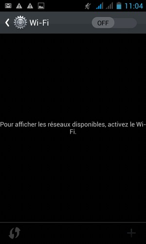 Activer le Wi-Fi