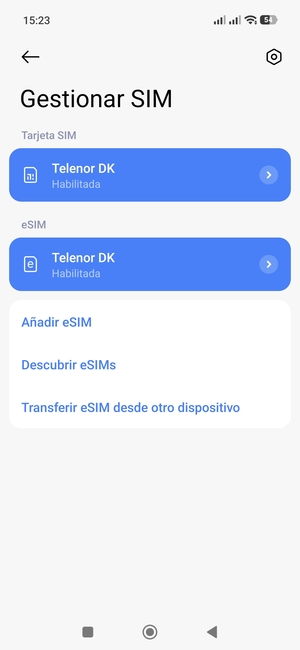 Su eSIM ya ha sido activado