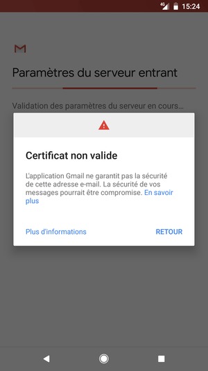 Sélectionnez Plus d'informations