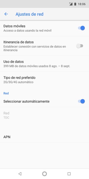 Desactivar Seleccionar automáticamente