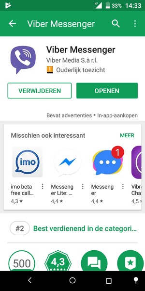 Selecteer OPENEN