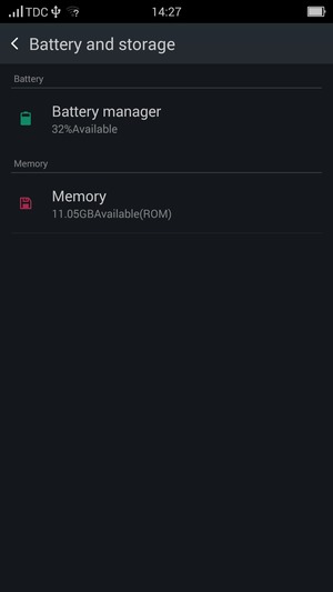 Select Battery manager