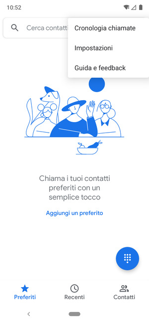 Seleziona Impostazioni