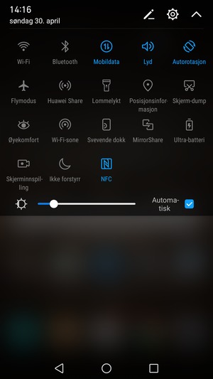 Slå på Ultra batteri