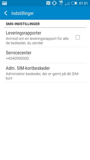Vælg Servicecenter