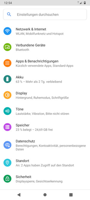Wählen Sie Standort
