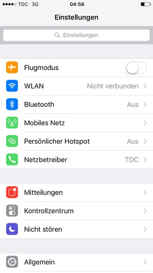 Wählen Sie WLAN