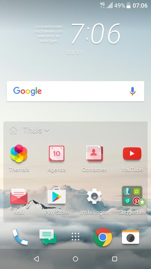 Selecteer Apps