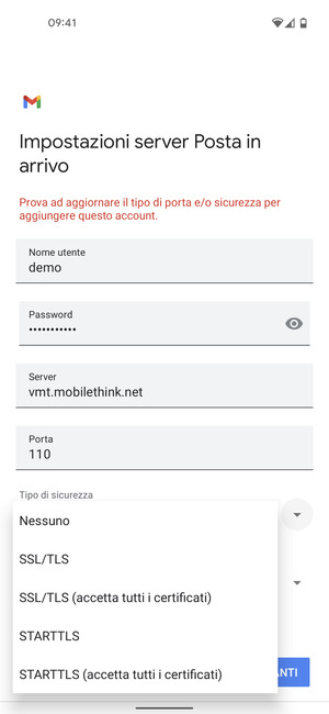 Seleziona Nessuno