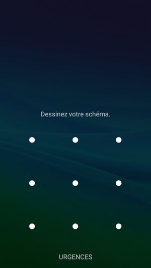 Votre téléphone est maintenant sécurisé par un écran de verrouillage
