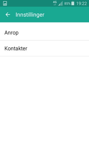 Velg Kontakter