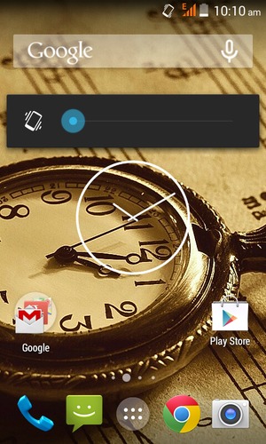 Continue to press for vibration mode, which is approved with a short vibration