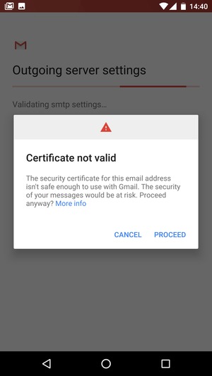 Select PROCEED