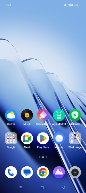 Streifen Sie nach links