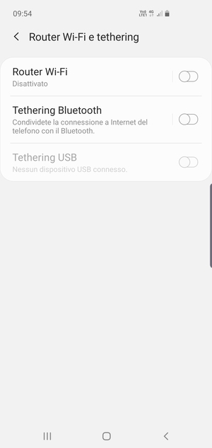 Seleziona Router Wi-Fi