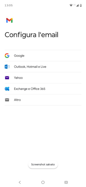Seleziona Google