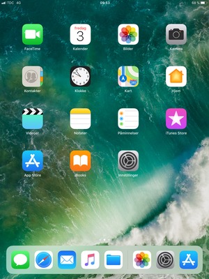 Velg Innstillinger