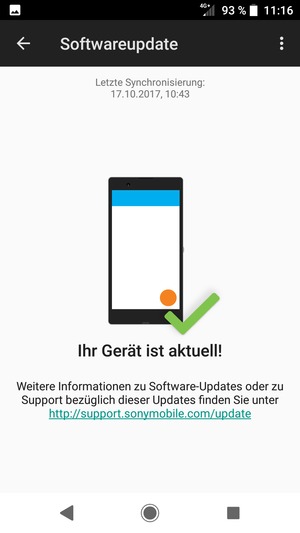 Wählen Sie die Menü-Taste