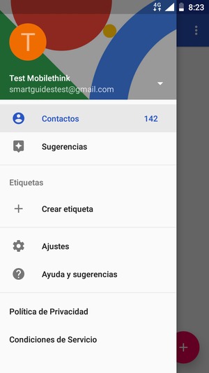 Seleccione Ajustes