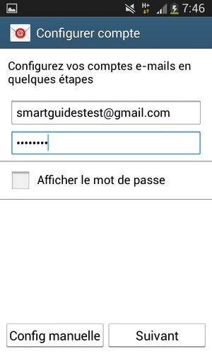Saisissez votre adresse Gmail ou Hotmail et votre mot de passe. Sélectionnez Suivant