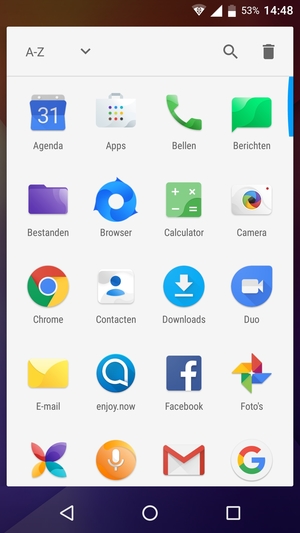 Selecteer E-mail