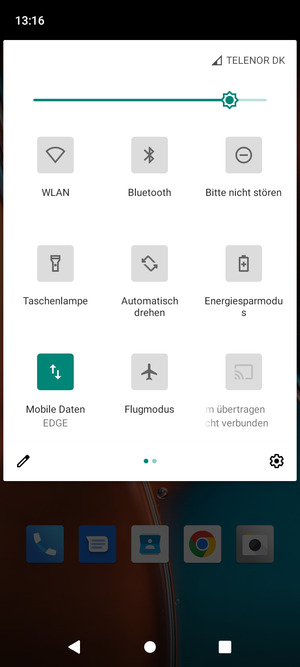 Stellen Sie die Helligkeit auf das erforderliche Niveau