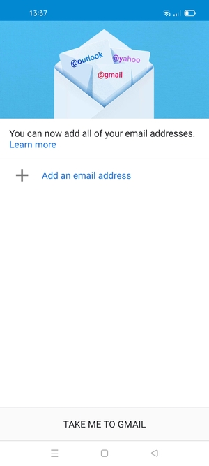 Select Add an email address