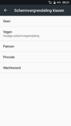 Selecteer Patroon