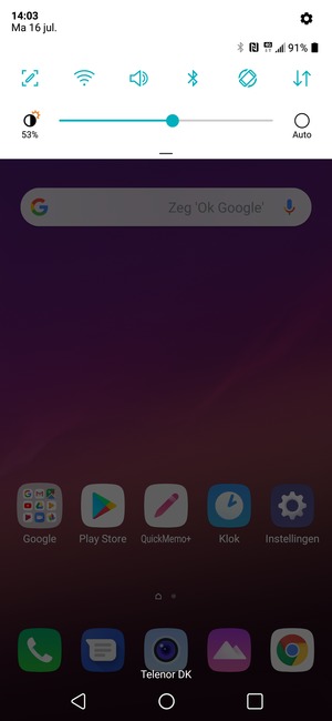 Vink het selectievakje Auto aan
