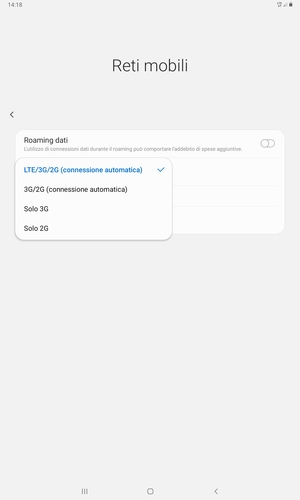Seleziona la tua opzione preferita