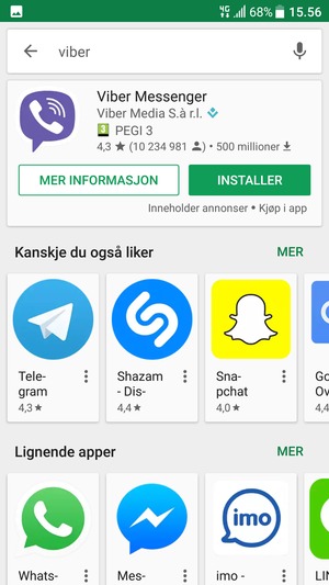 Velg app