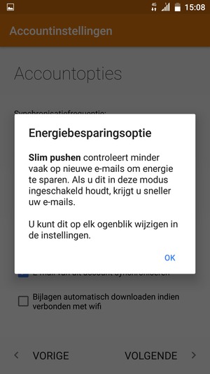 Selecteer OK