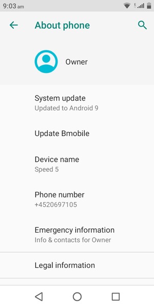 Select System update